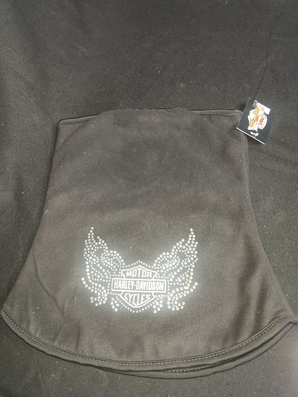 Harley-Davidson Black Neckwear with Winged Logo